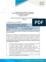 Guía de Actividades y Rúbrica de Evaluación - Unidad 3 - Tarea 4 - Creación