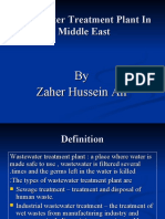 Waste Water Treatment in Middle East