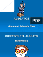 Alegatos - Giammpol Taboada