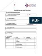 Programa Anatomía 1