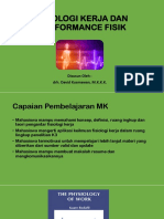 Dasar Fisiologi Kerja