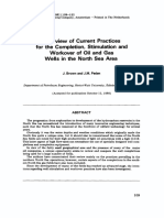 A Review of Current Practices For The Completion in North Sea Area