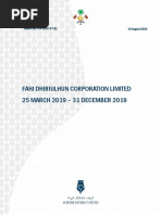 Fahi Dhiriulhun Corpoartion Limited Audit Report Financial Year 2019