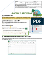 Guia 1 de Estudio Grado Sexto - Excel