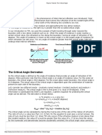 The Critical Angle