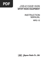 302-MFHF JRC JSS-2150 Instruct Manual WRC-12 1-2-2020 PDF