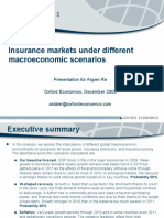 Insurance Markets Under Different Macroeconomic Scenarios: Presentation For Aspen Re Oxford Economics, December 2009