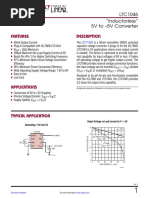 Features Description: LTC1046 "Inductorless" 5V To - 5V Converter