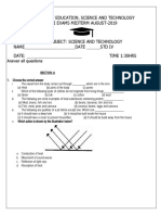 Ministry of Education, Science and Technology Tagi Exams Midterm August-2019