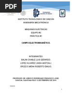 Practica #1 Campo Electromagnetico