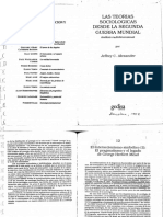 La Teorias Sociologicas Despues de La Segunda Guerra Mundial Jefrey Alexander PDF