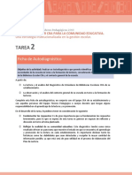 Unidad I - Módulo 2 - Tarea 2. Ficha Autodiagnóstico Curso Cra