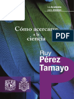 Comoacercarsealaciencia PerezTamayo PDF