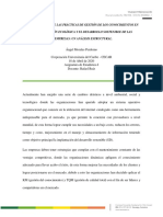 Gestión de Los Conocimientos en La Innovación Ecológica y El Desarrollo Sostenible de Las Empresas