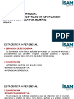 ESTADISTICA INFERENCIAL Clase 1