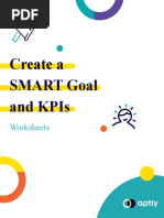 Create A SMART Goal and KPIs