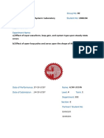 Control System I Laboratory 1306134: Course No: Group No: Course Name: Student No