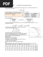 MCE-4413 Online Experiment 4 Compressible Flow in Nozzles: The Throat of A Nozzle Is That Cross Section Where Ma 1