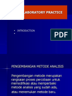 Pengembangan Metode Analisis