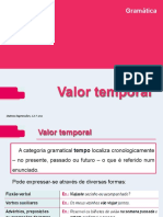 Valor Temporal e Aspetual