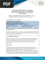 Guia de Actividades y Rúbrica de Evaluación - Fase 5 - Aplicación Práctica de Conceptos de Redes de Acceso PDF