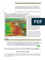 Pacific Plate Movement Worksheet