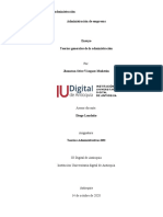 ENSAYO Teorías Generales de La Administración