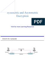 Symmetric and Asymmetric Encryption