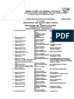 The High Court of Orissa, Cuttack: 10/02/2020 The Hon'Ble The Acting Chief Justice The Hon'Ble Mr. Justice S.K.Sahoo