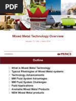 Mixed Metal Technology Overview With New Products (March 2018)