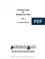 Practice Tests For Reading and Math