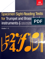 ABRSM Trumpet Sight Reading 1-5