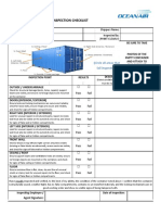 7-Point Ctpat Container Inspection Checklist: Container Number: Shippers Name: Seal Number: Inspected By: (Print Clearly)