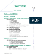 Part 1 - Standards: Foreword NEBB Testing and Balancing Committee of