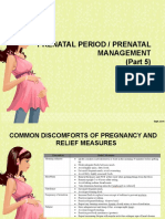 Prenatal Management (Part 5)