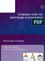 Introduction To Software Engineering