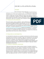 Beneficios de La Plastilina para Niños PDF