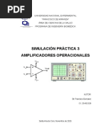 Simulacion Amplificador Operacional