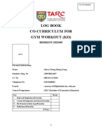 Gym Workout (KO) - Log Book