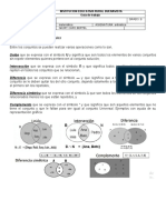 6° Guia #1 Operaciones Entre Conjuntos