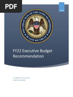 FY 2022 Governor Budget