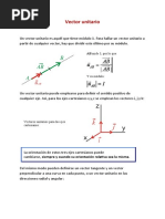 Vector Unitario