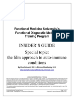 Insider'S Guide Special Topic: The FDM Approach To Auto-Immune Conditions