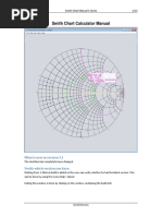 Smith Chart Calculator Manual: What Is New in Version 3.1