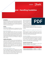 077B Thermostat Handling Guideline