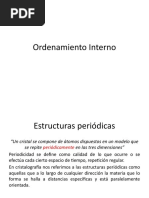 Ordenamiento Interno Cristal