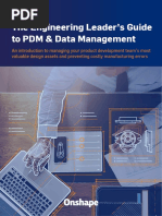 The Engineering Leader's Guide To PDM & Data Management