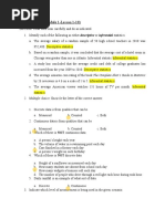 WORKSHEET (Module 1-Lesson 1-10)