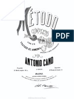 Antonio Cano Metodo Madrid