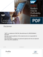 Product Cost & Profitability Analysis: Icai-Wirc